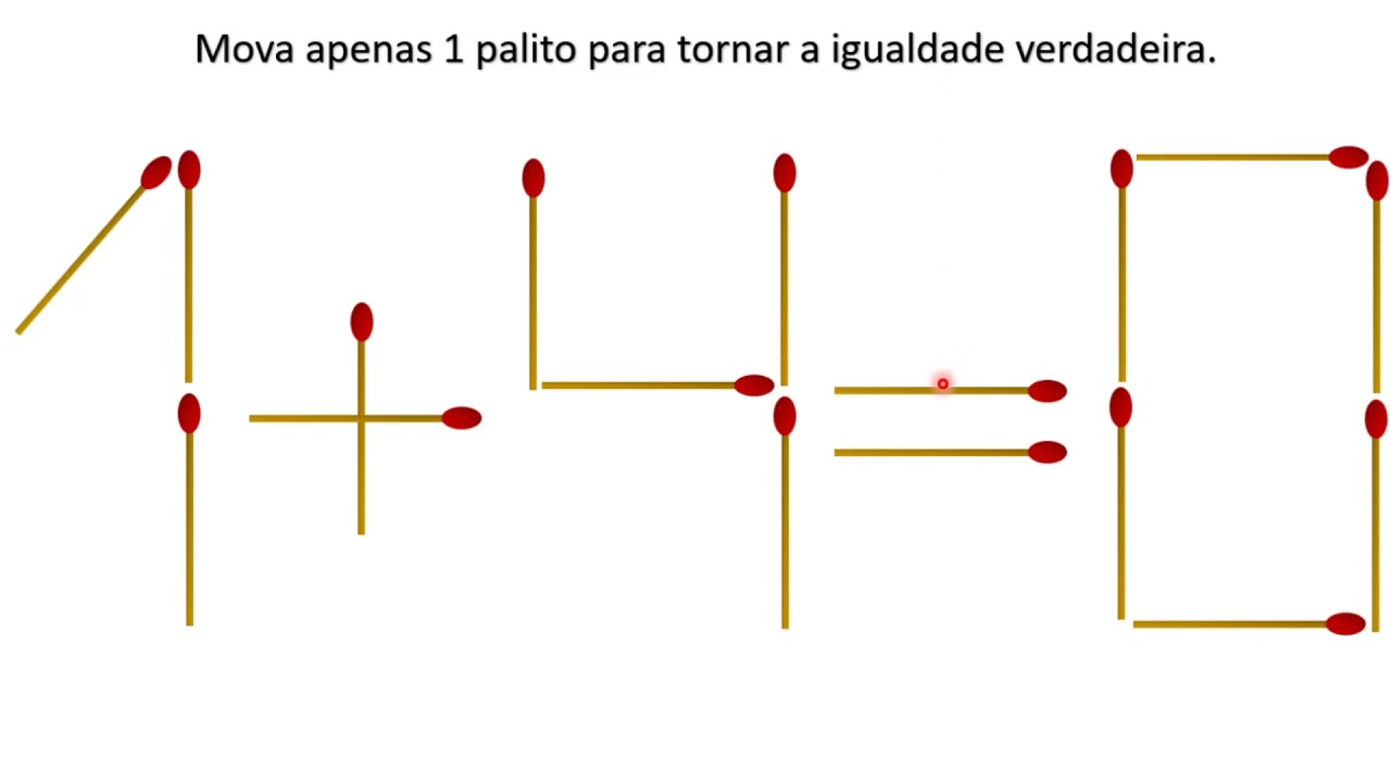 Jogo de Lógica- Palitos