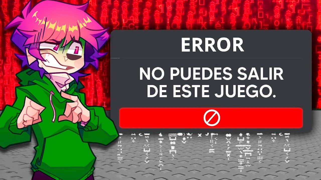 NO PUEDES SALIR de ESTE JUEGO en ROBLOX! 💀