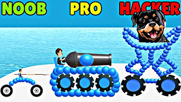 NOOB vs PRO vs HACKER | In Draw Joust With CHOP | FROSTBITE GAMING | FUNNY | ALL LEVELS