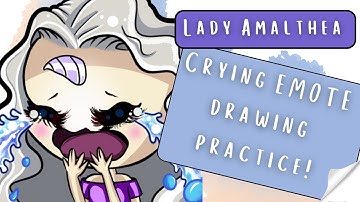 The Last Unicorn EMOTE ART│Lady Amalthea CRYING [Digital Drawing Practice]