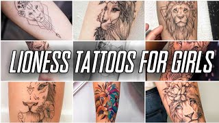 LIONESS tattoos for girls ❤️ , lion tattoos for girls,