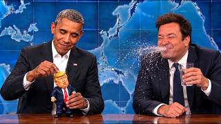 Barack Obama Being The Funniest President EVER !!