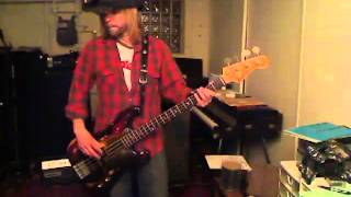 Video thumbnail of "Indeep "Last Night a D.J. Saved My Life" bass cover James Elliott"