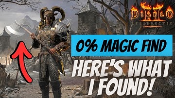 I ran 24 hours of Trav with 0% Magic Find; Here’s what I found! - Diablo 2 Resurrected