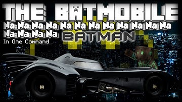 Minecraft - The Batmobile | DRIVE BATMAN