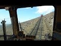 Pikes Peak Cog Railway – Driver’s Eye View – Part 1 – The Long Climb