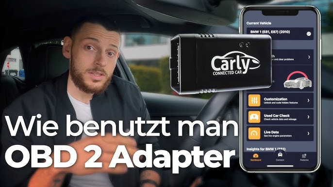 Carly Adapter im Auto - DRP