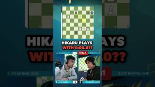 Hikaru Nakamura PLAYS WITH 0.00 SECONDS LEFT on the CLOCK vs. Alireza Firouzja