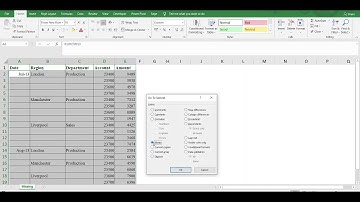 Populate Missing Data in a large Excel Table in just a few seconds!!!