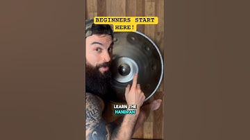 Learn the HANDPAN today | BEGINNER TUTORIAL 🫡