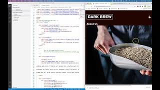 Compiling your website in a code editor