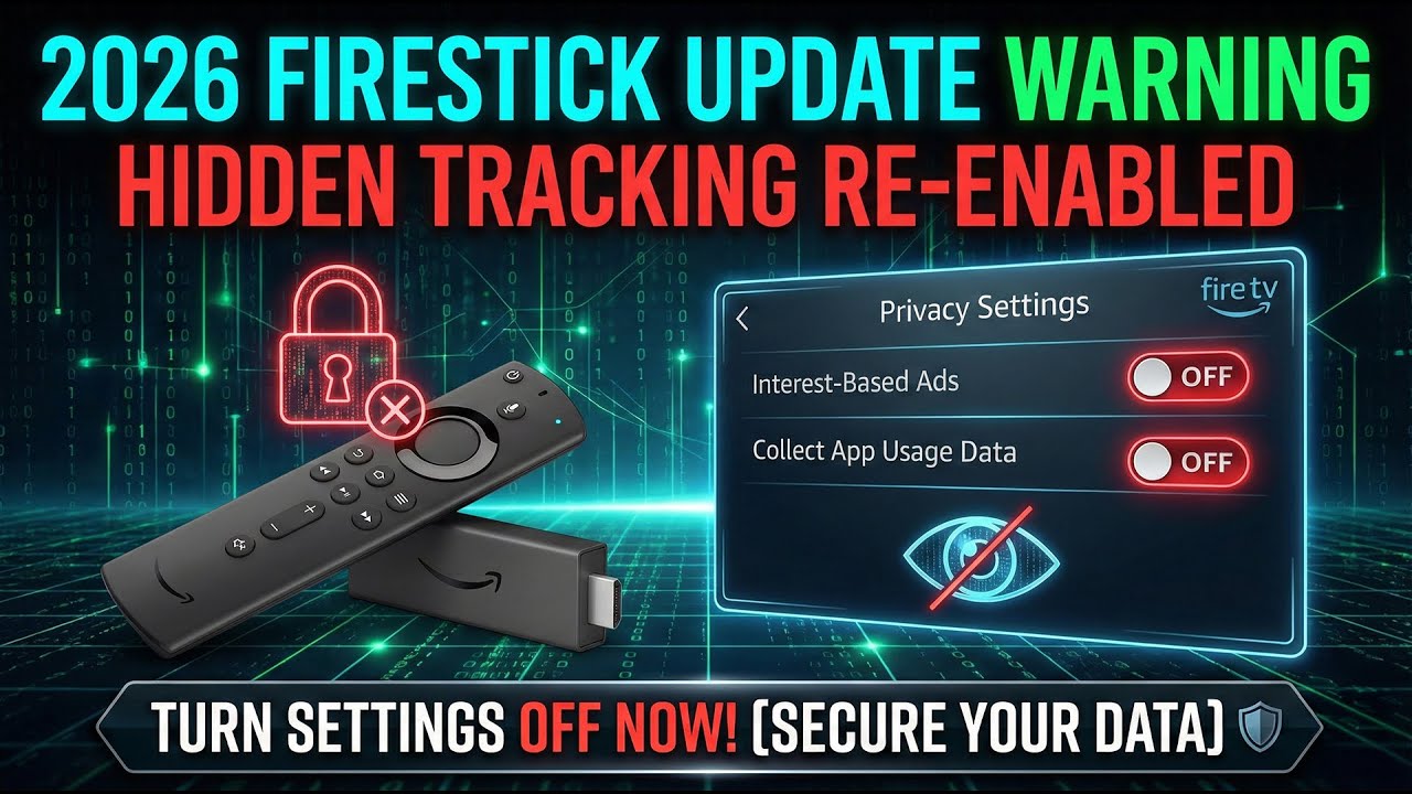🚨 ПРЕДУПРЕЖДЕНИЕ FIRESTICK: Они снова включили эту функцию! (2026)