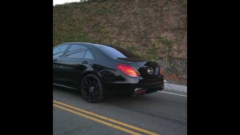 S65 AMG V12 sound and power