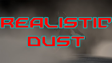How to create realistic dust with nitroblast C4D