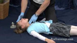 Unconscious Child Choking