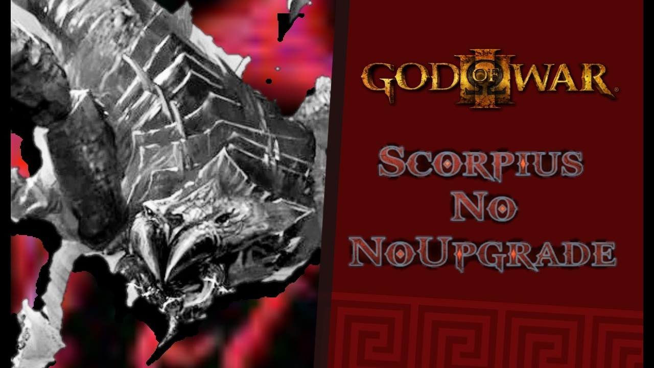 EU TENTEI DERROTAR O SCORPIUS SEM UPGRADE...