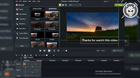 Add Scrolling / Rolling Text Effect on Your Video with Camtasia Studio 9 ! Camtasia  Studio Tutorial