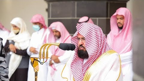 تلاوة معالي الشيخ أ.د. #عبدالرحمن_السديس من صلاة الجمعة 6 جمادى الآخرة 1444هـ.