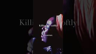 Roberta Flack - Killing Me Softly with His Song #acapella #vocalsonly #voice #voceux #vocals #music Resimi