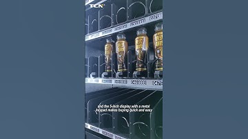 The TCN Snack & Drink Machine with Age Verification #vendingmachine #vendingsolutions #smartvending