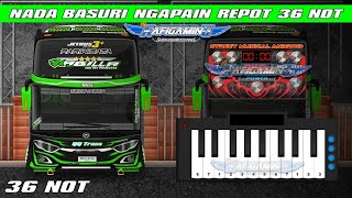 Telolet Basuri Pianika Nada Ngapain Repot 36 Not Remix