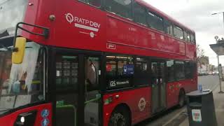 RATP Dev Transit London VH45085 BU16UXN on Route 125 to Winchmore Hill