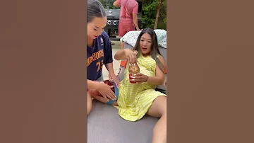 Pregnant Lady Uses Jam To Prank The Guys Shorts 