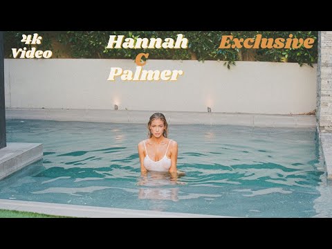 Hannah Palmer's White Top Is No Match for the Swimming Pool!