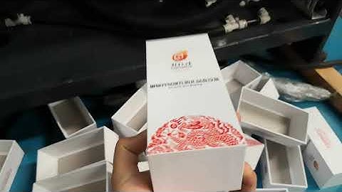 LS-1246B Automatic rigid box making machine with intelligent setting function