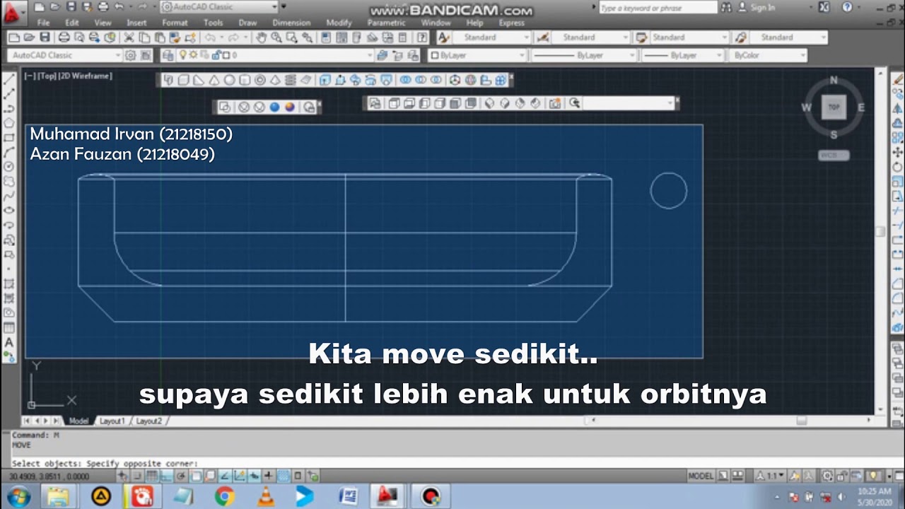 Gambar 3D Di Autocad Cara membuat gambar Autocad 3D