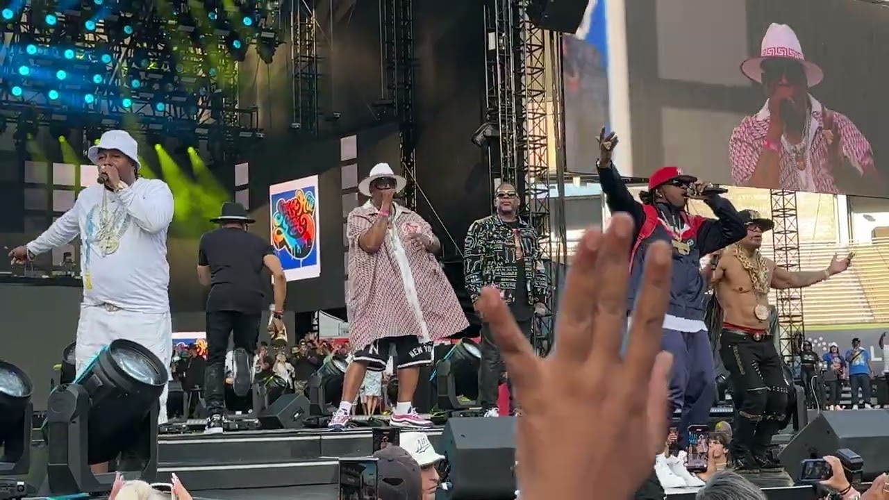 SUGAR HILL GAND - GRAND MASDER CAZ & FURIOUS 5 - HIP HOP 50 LIVE AT YANKEE STADIUM 2023