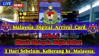 How to Register to Fill Out the Malaysia Digital Arrival Card (MDAC) - Latest Malaysia Entry Requi screenshot 5