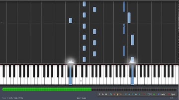 Yann Tiersen - Summer 78 [Synthesia Tutorial]