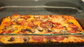 Cooking With Ben  Episode 4  Keto Pizza Bake