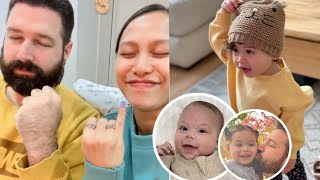Simply Rhaze ❤️ Cuteness Overload Baby Isla and Baby Arlo Playtime in bed | Sarap Panourin #babyisla