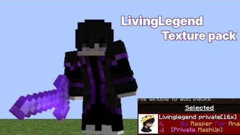 Living Legend Private Texture (Java+pe) all versions With Mediafire Link_