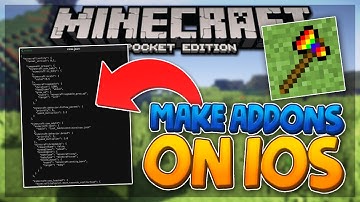 MAKE ADDONS ON iOS! - Addon Creator for iOS - No JAILBREAK or PC - Minecraft PE (Pocket Edition)