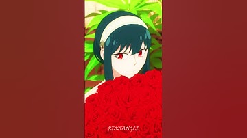 Paint the town red - Doja Cat | Yor Forger AMV | 4K Anime | Spy x Family