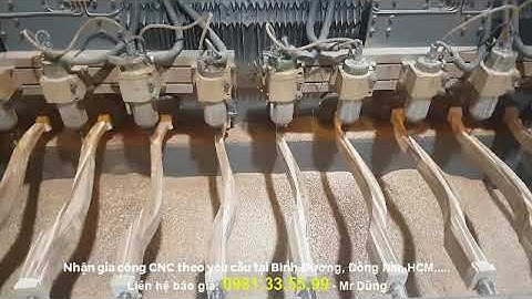 Xưởng Gia Công CNC Gỗ 4 Trục Tại Biên Hòa | Nhận Gia Công CNC Gỗ