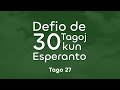 Tago 27 | Kion vi faras, kiam vi serĉar vorton, kiun vi bezonas, sed kiun vi ne konas en Esperanto?