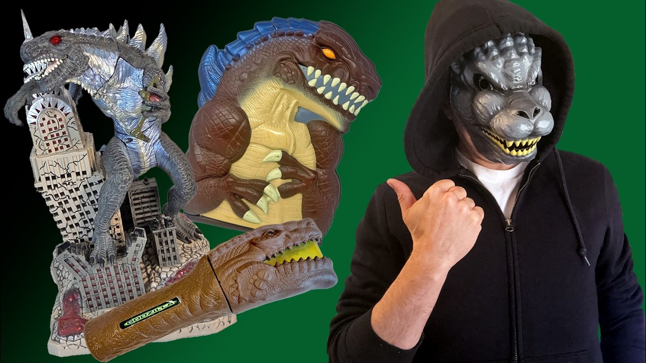 Insane Godzilla '98 Merch You Need to See - YouTube