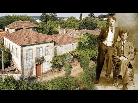Vidéo: Maison élégante tout en blanc entourée d'espaces verts à Parede, au Portugal