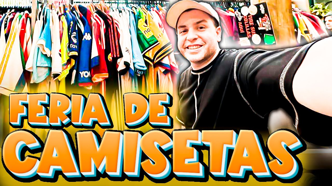 Me vine a una feria de CAMISETAS de FÚTBOL  en MARDEL y me llevo algunas RELIQUIAS!