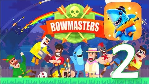 Bowmasters- Gameplay walkthrough part 2 (iOS, Android)