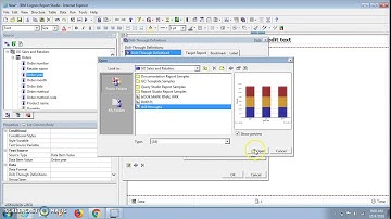 Drill Through - IBM Cognos Report studio