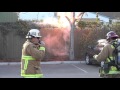 High Voltage FAIL! Wire Down!! Tree boils from inside out...and SB Fire Dept. can only watch!- in 4K