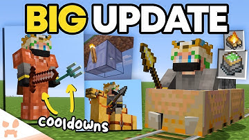 MINECRAFTS BIG COMBAT OVERHAUL JUST BEGAN, CAMEL UPDATE, + NEW MINECARTS & REVAMP?!