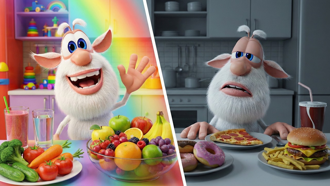 Буба - Магия полезной еды - Мультфильм для детей