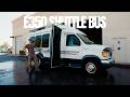 Ford E350 Shuttle Bus Conversion Tour (Full Walkthrough)