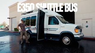 Ford E350 Shuttle Bus Conversion Tour (Full Walkthrough)